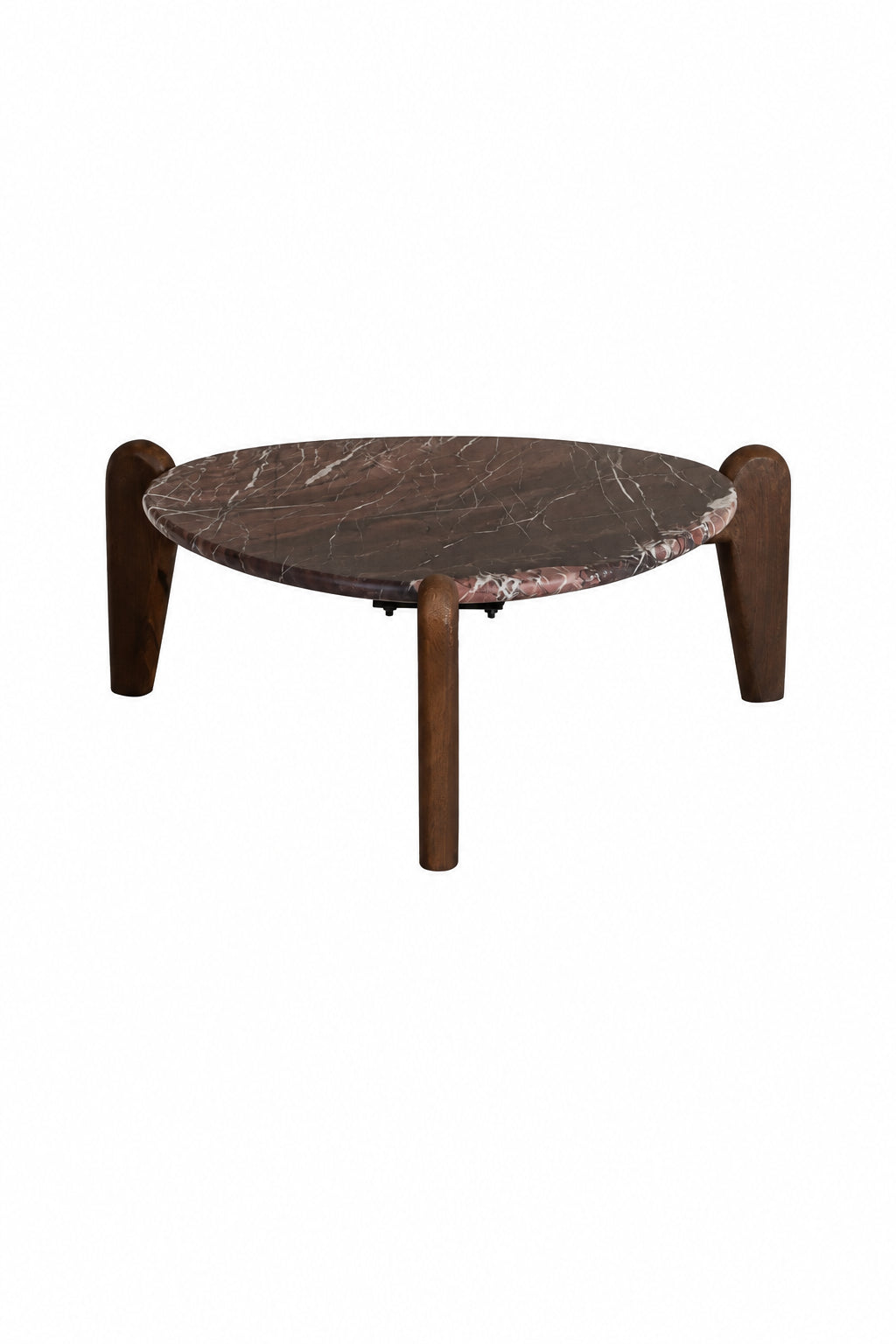 Vänern Burgundy marble and walnut