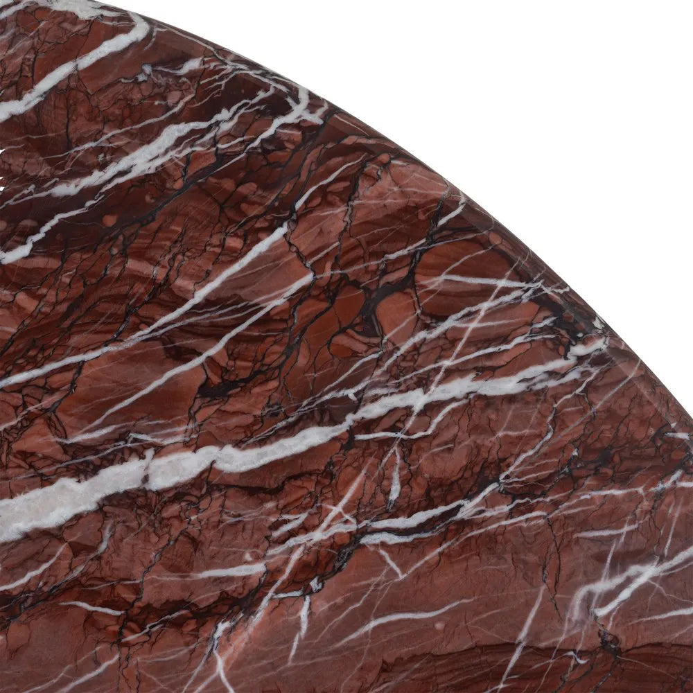Vänern Burgundy marble and walnut
