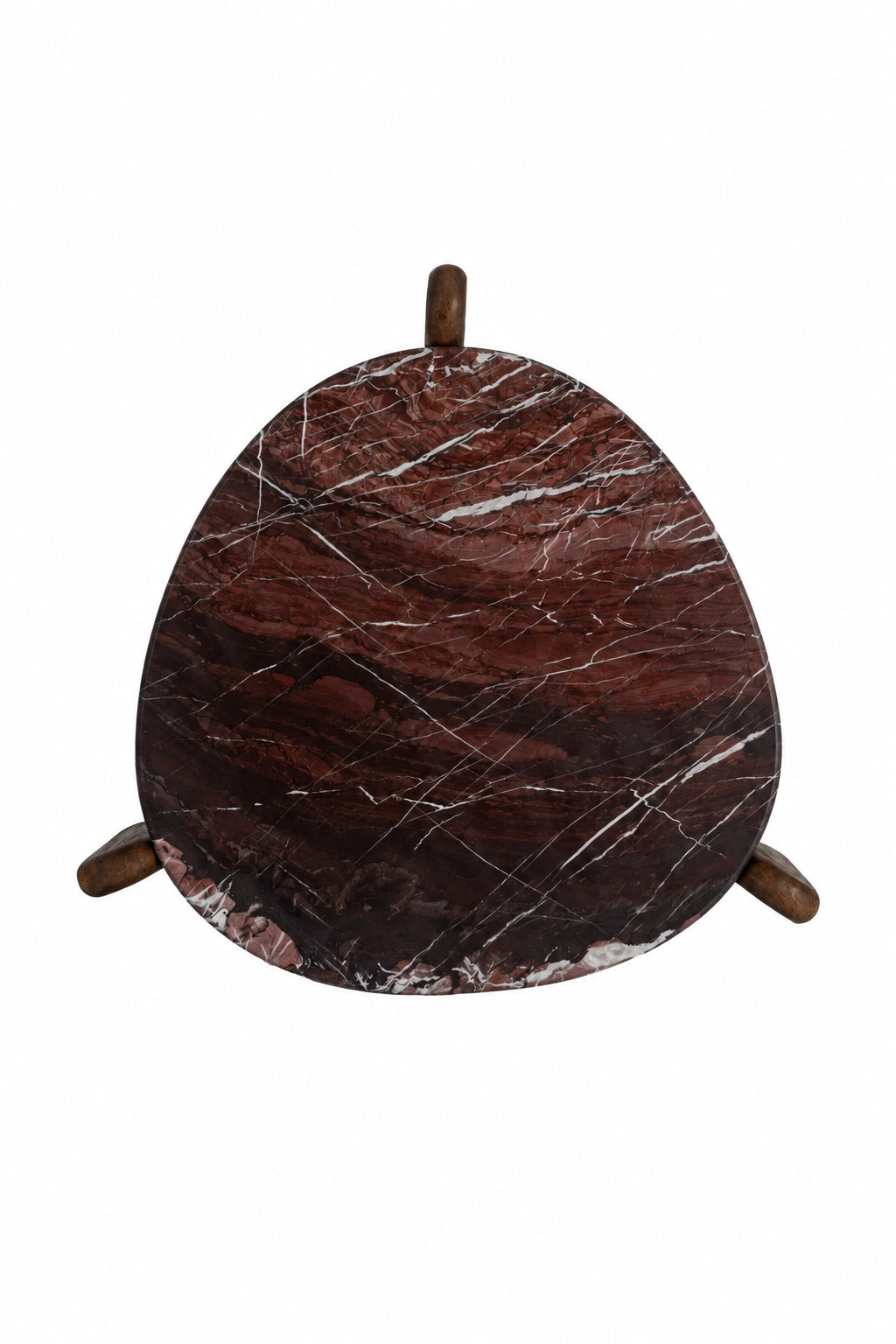 Vänern Burgundy marble and walnut