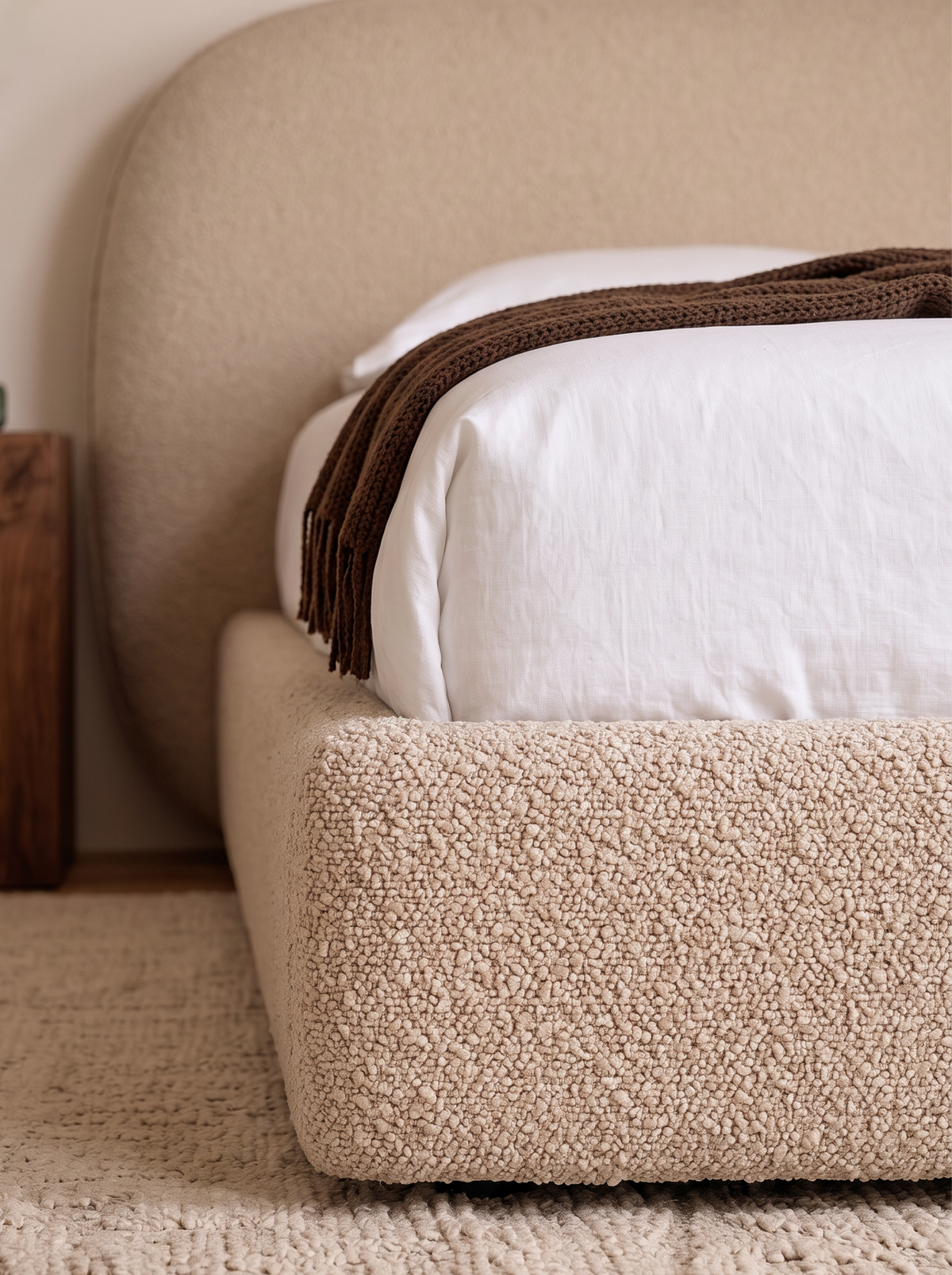 Tapia Beige bouclé