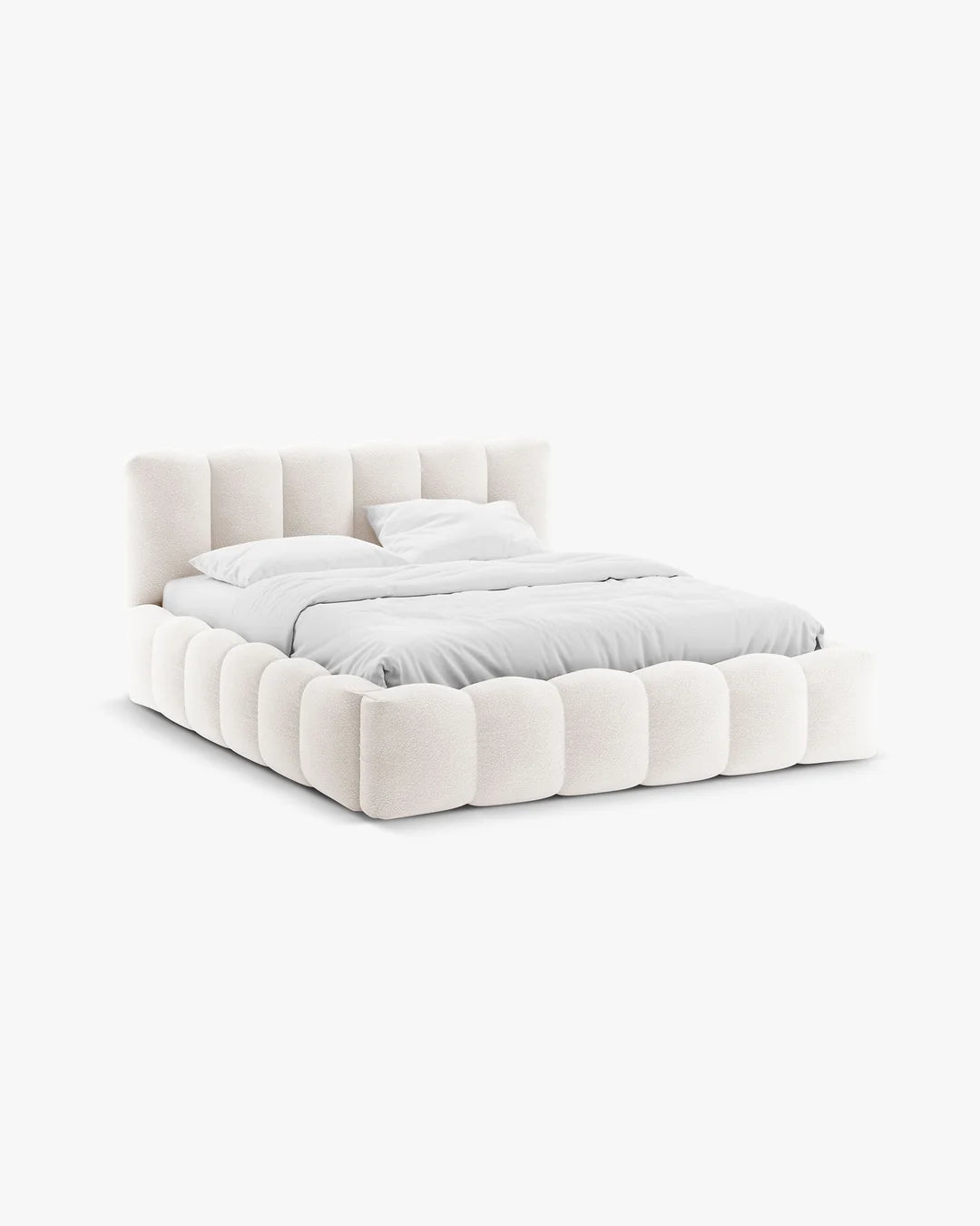 Tinos White bouclé
